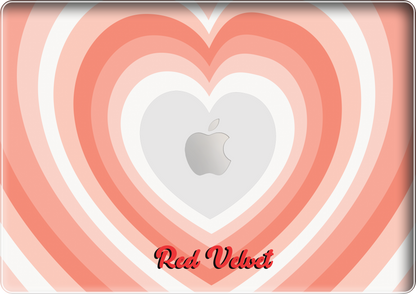 Macbook Snap Case - Red Velvet Luv