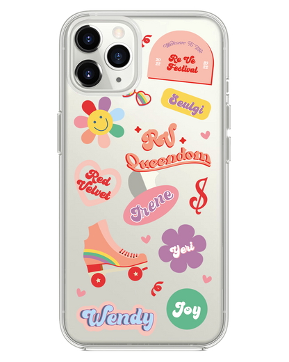 iPhone Rearguard Hybrid - Red Velvet Sticker Pack