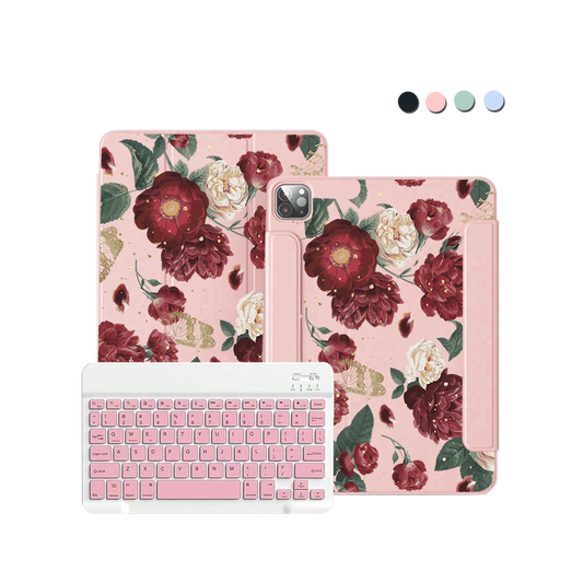 iPad Wireless Keyboard Flipcover - Rosalie