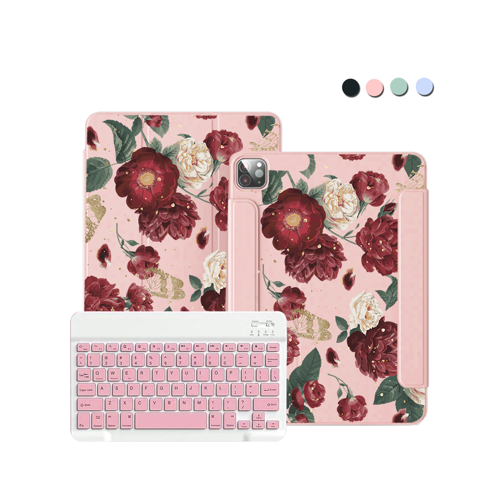 iPad Wireless Keyboard Flipcover - Rosalie