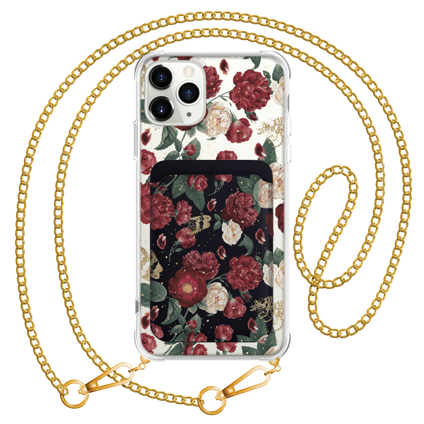 iPhone Magnetic Wallet Case - Rosalie