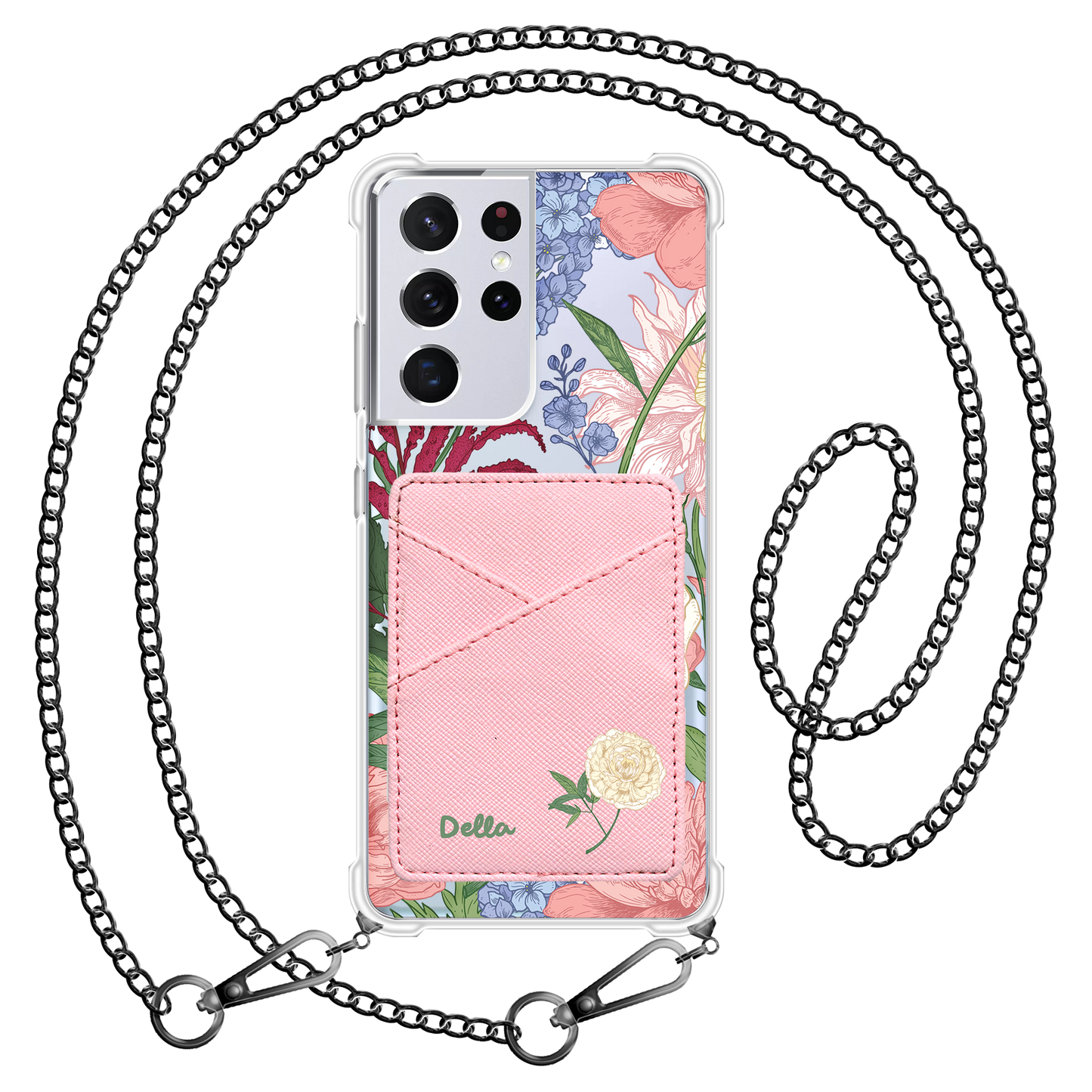 Android Phone Wallet Case - July Delphinium 1.0