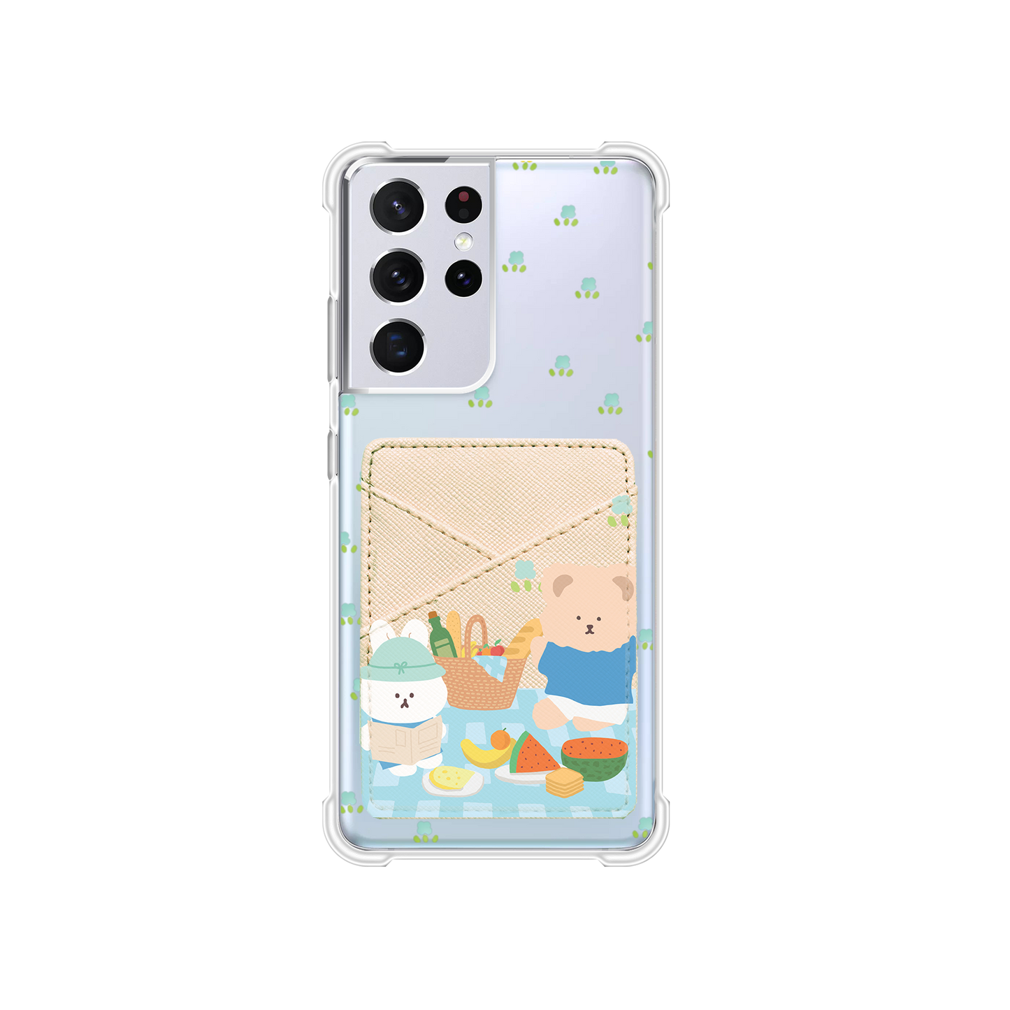 Android Phone Wallet Case - Picnic Bear 1.0