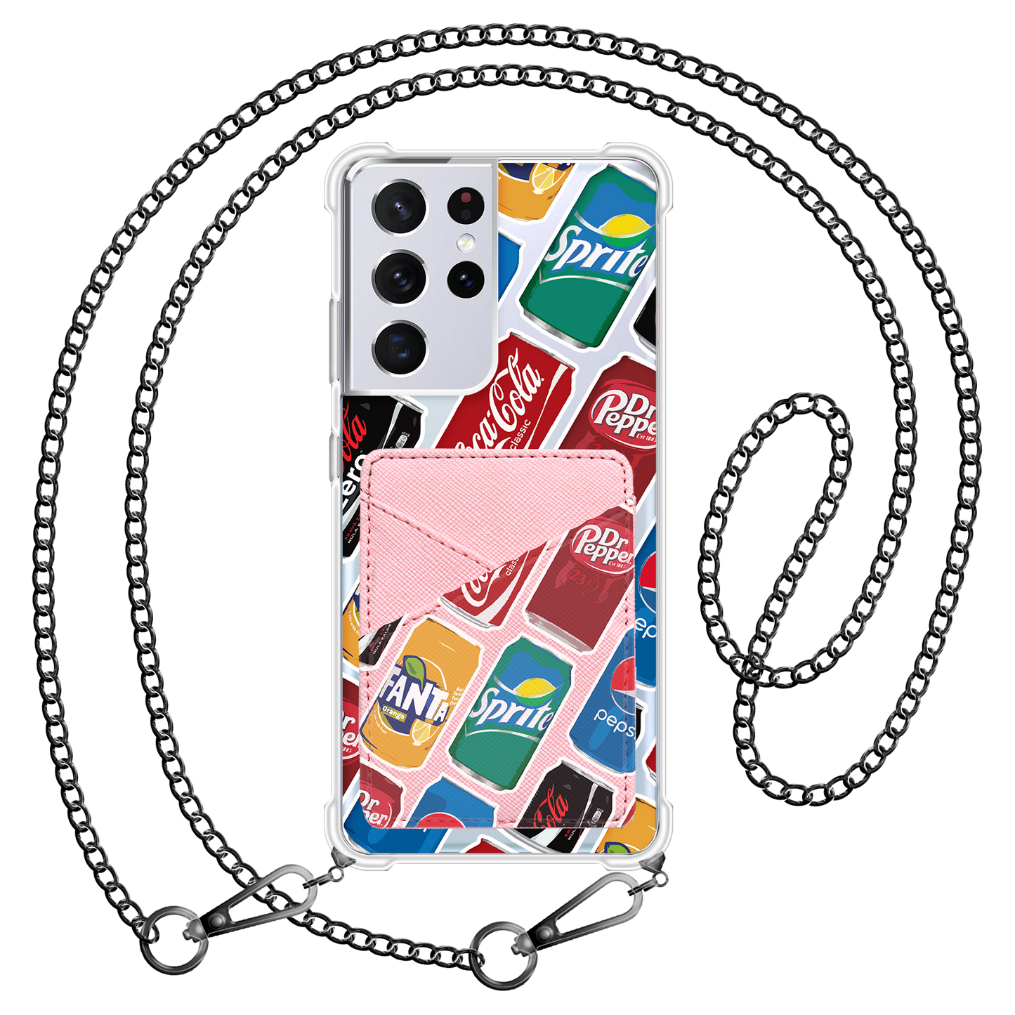 Android Phone Wallet Case - Soda Pop