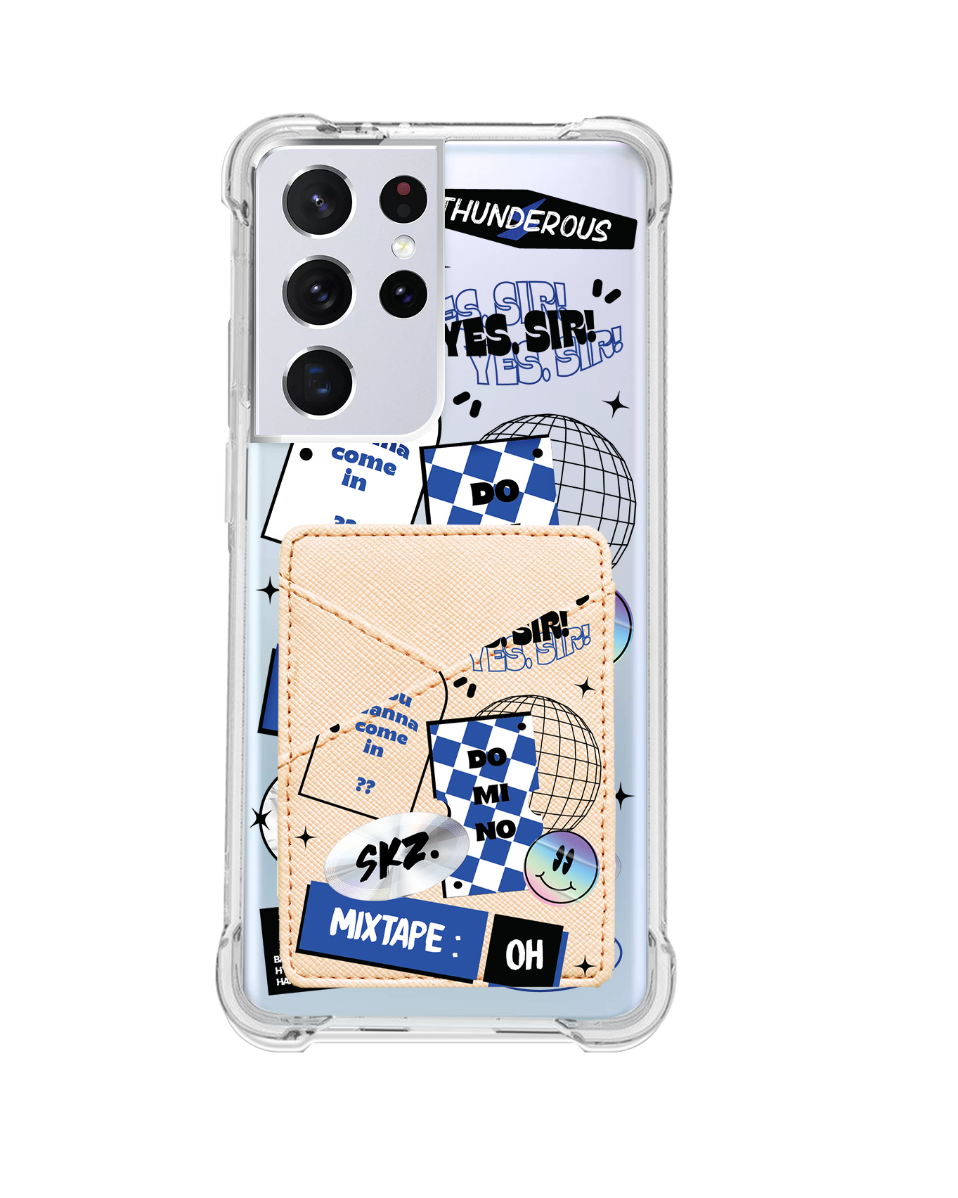 Android Phone Wallet Case - Stray Kids Sticker Pack