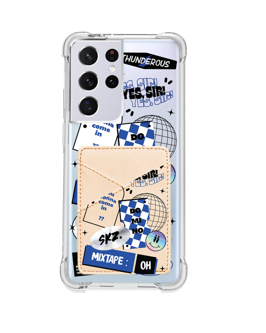 Android Phone Wallet Case - Stray Kids Sticker Pack