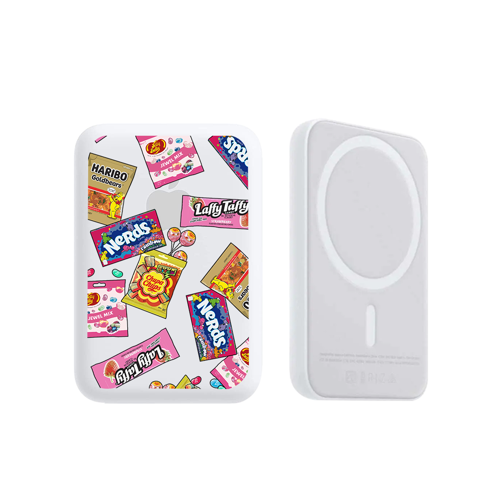 Magnetic Wireless Powerbank - Sweet and Gummies