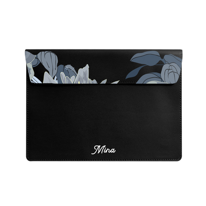 Vegan Leather Sleeve - September Morning Glory
