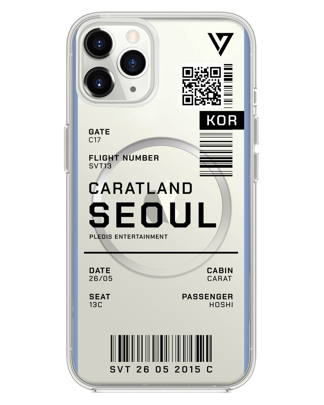 iPhone Rearguard Hybrid - Seventeen Caratland Ticket