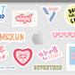 Macbook Snap Case - Seventeen Sticker Pack