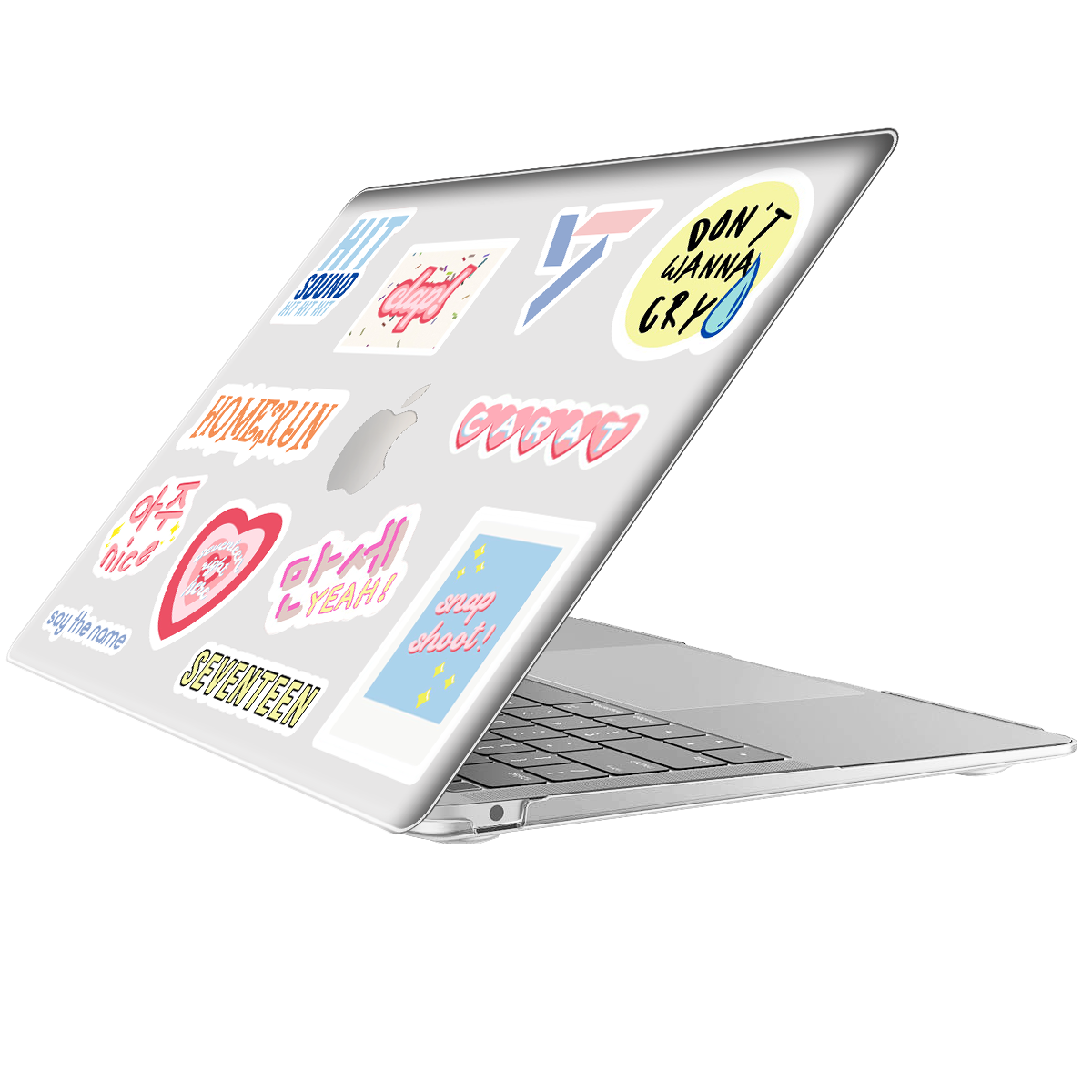 Macbook Snap Case - Seventeen Sticker Pack