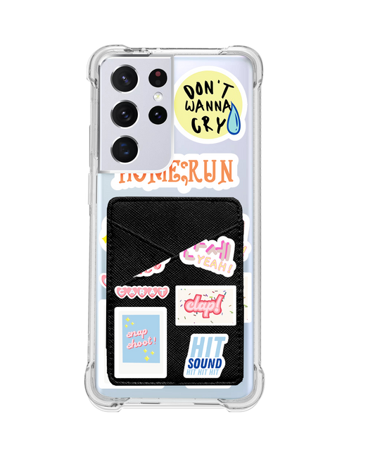 Android Phone Wallet Case - Seventeen Sticker Pack