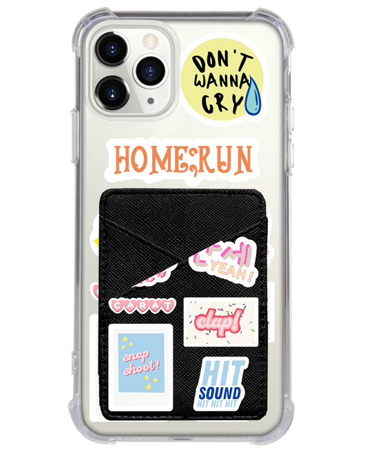 iPhone Phone Wallet Case - Seventeen Sticker Pack