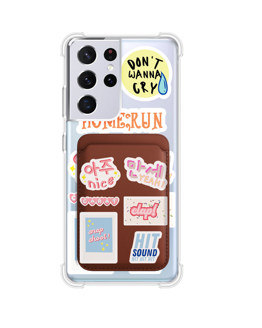 Android Magnetic Wallet Case - Seventeen Sticker Pack