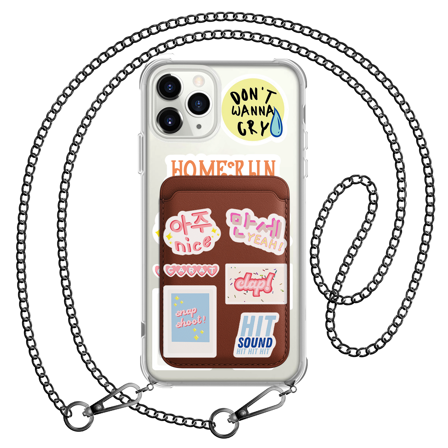 iPhone Magnetic Wallet Case - Seventeen Sticker Pack