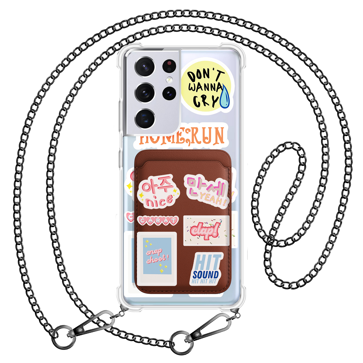 Android Magnetic Wallet Case - Seventeen Sticker Pack