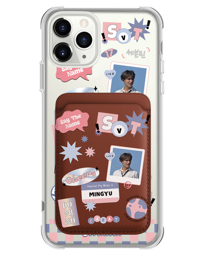 iPhone Magnetic Wallet Case - Seventeen World