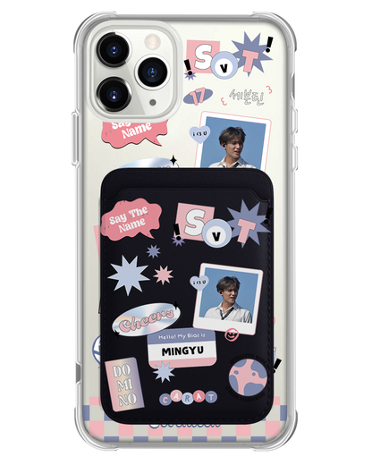iPhone Magnetic Wallet Case - Seventeen World