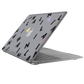 Macbook Snap Case - CUSTOM MONOGRAM 2.0 Black