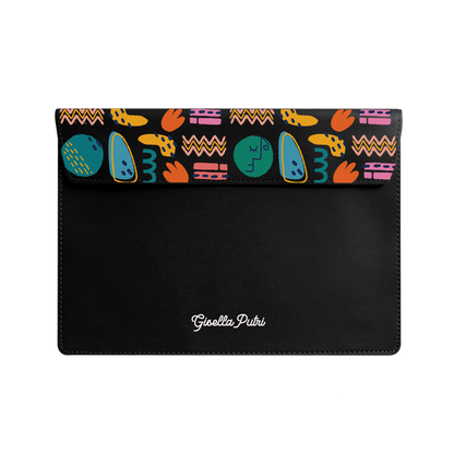 Vegan Leather Sleeve - Silent Art
