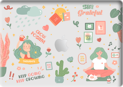 MacBook Snap Case - Grateful&Grow