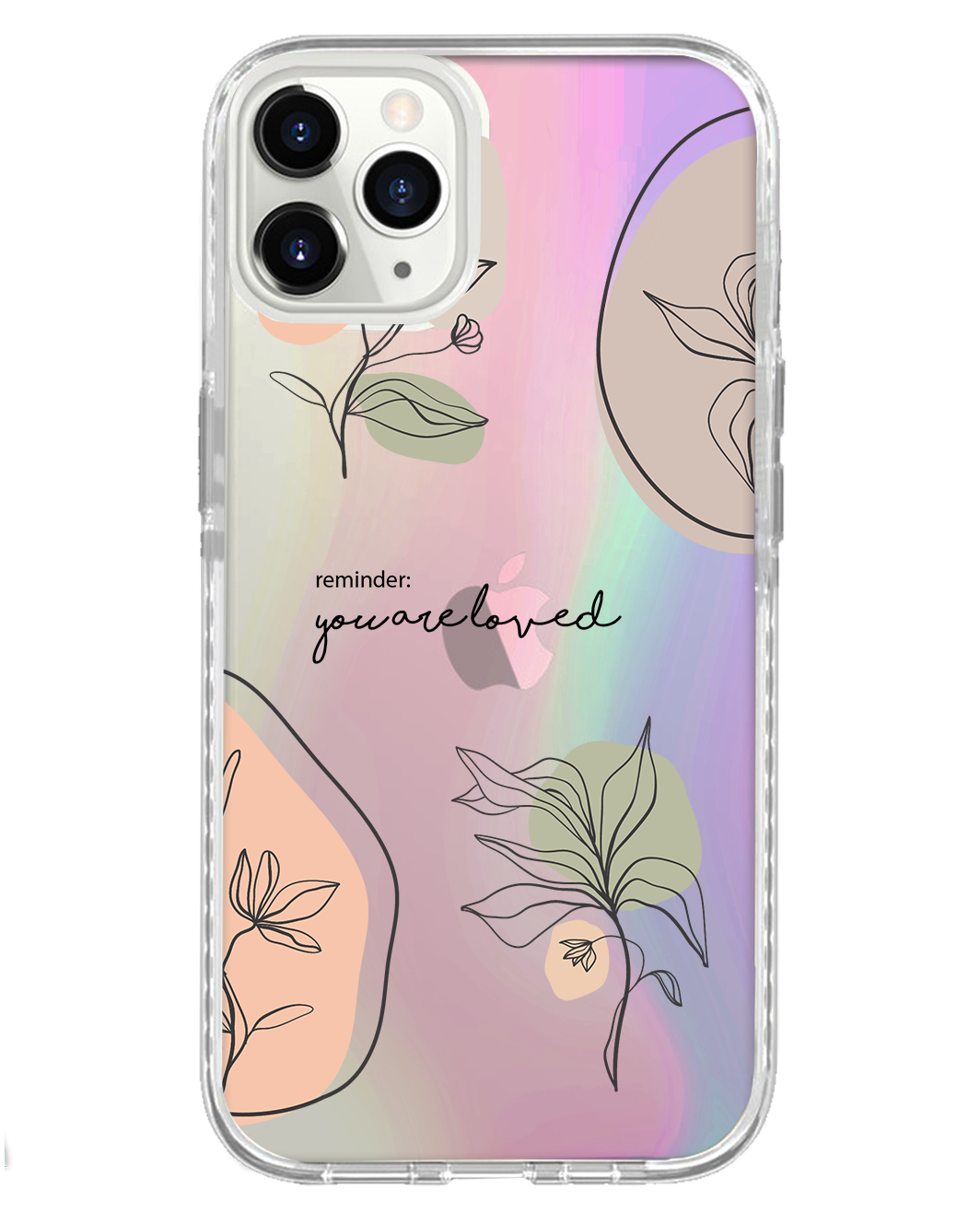 iPhone Rearguard Holo - Sketchy Flower