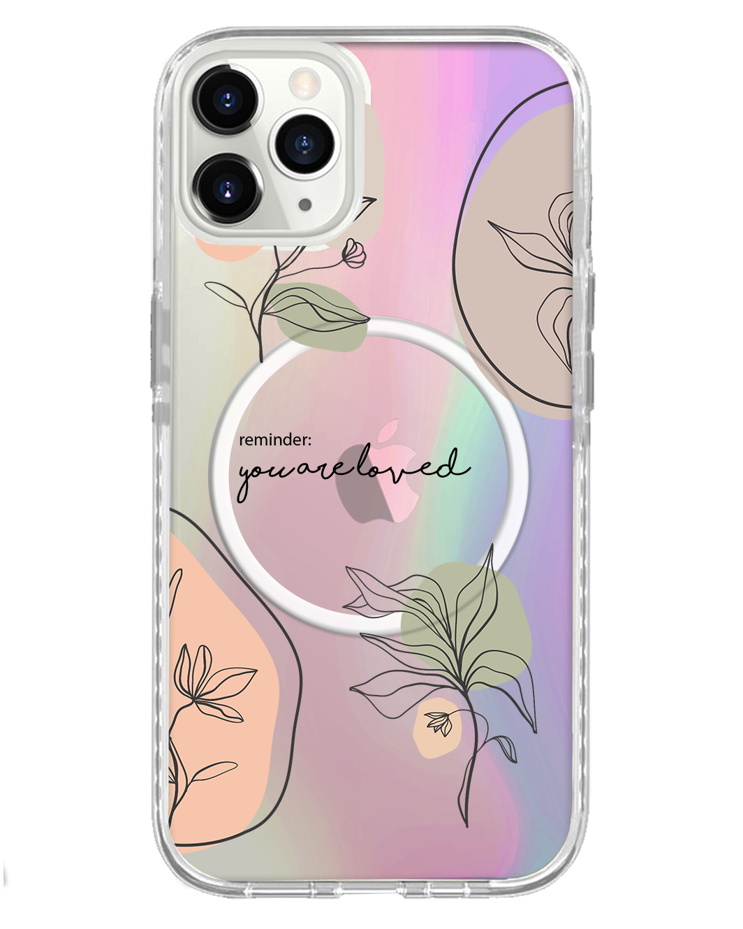 iPhone Rearguard Holo - Sketchy Flower