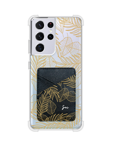 Android Phone Wallet Case - Sketchy Tropical