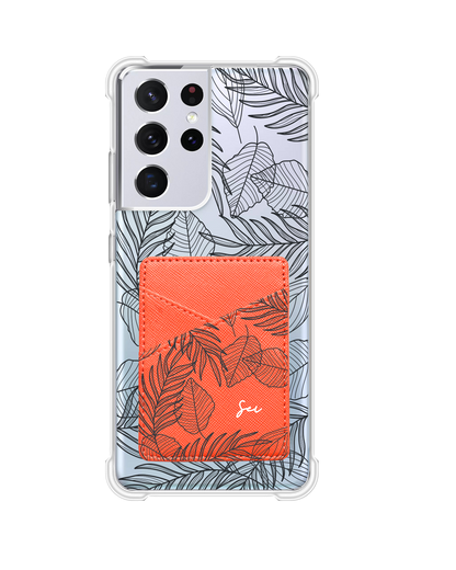 Android Phone Wallet Case - Sketchy Tropical 2.0