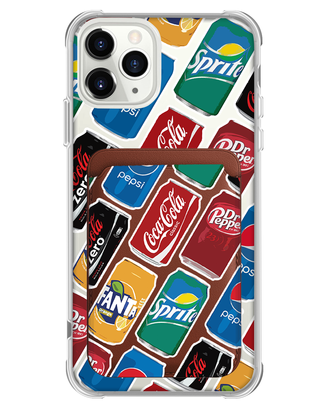 iPhone Magnetic Wallet Case - Soda