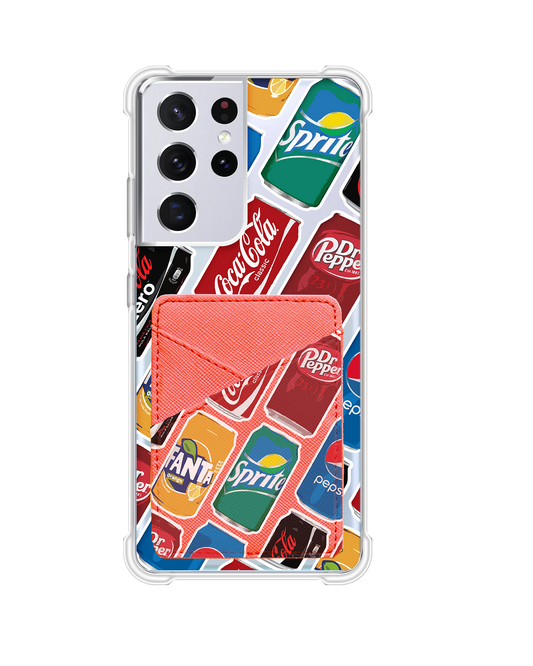 Android Phone Wallet Case - Soda Pop