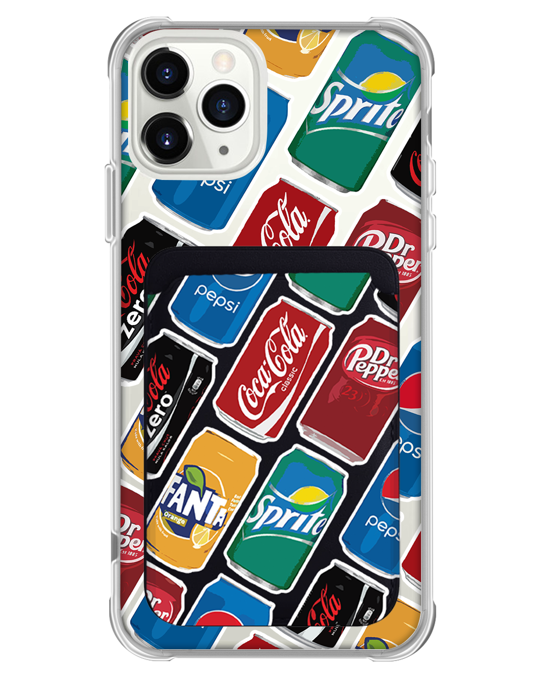 iPhone Magnetic Wallet Case - Soda