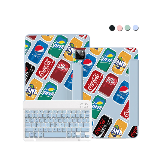 iPad Wireless Keyboard Flipcover - Sodapop