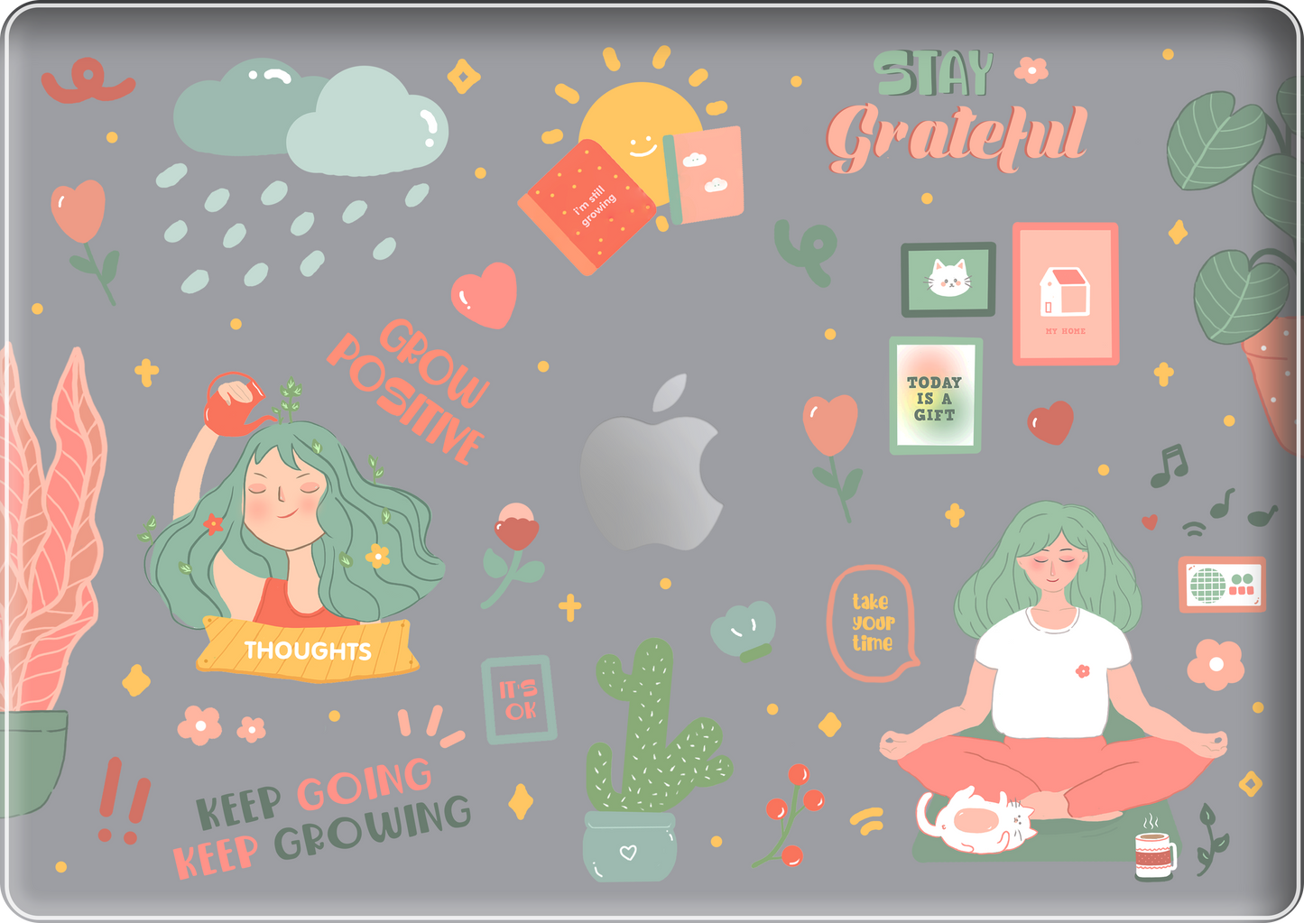 MacBook Snap Case - Grateful&Grow