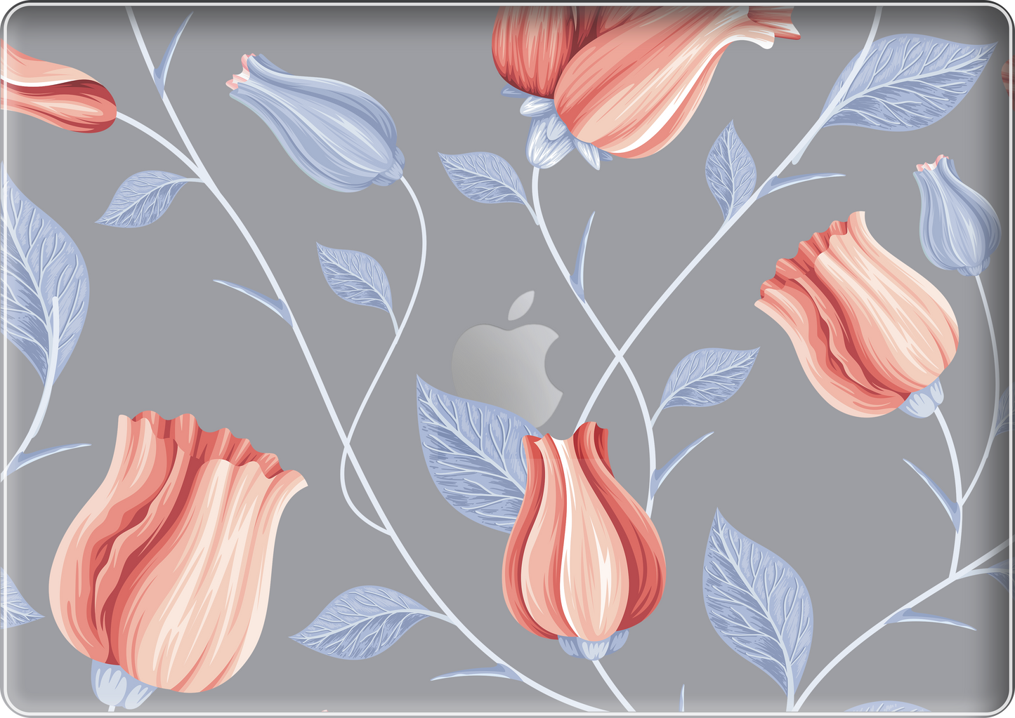 MacBook Snap Case - Red Tulip