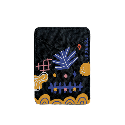 Vegan Leather Pocket Wallet - Spring Has Come