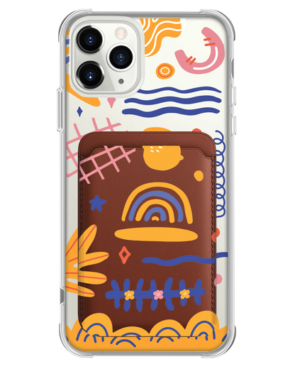 iPhone Magnetic Wallet Case - Spring Has Come