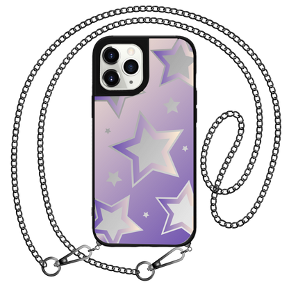 iPhone Mirror Grip -  Star Effect Violet 2.0