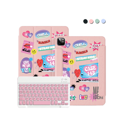 iPad / Android Tab Wireless Keyboard Flipcover - Stray Kids Case 143