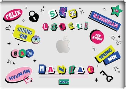 Macbook Snap Case - Stray Kids Locker