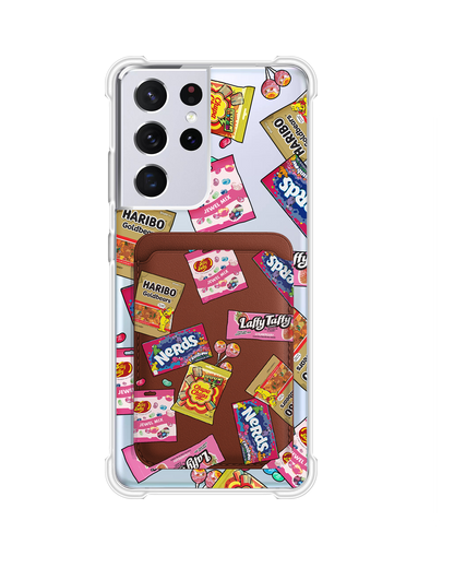 Android Magnetic Wallet Case - Sweet and Gummies