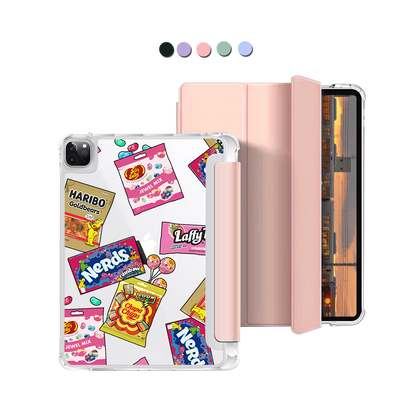 iPad Macaron Flip Cover - Sweet & Gummies
