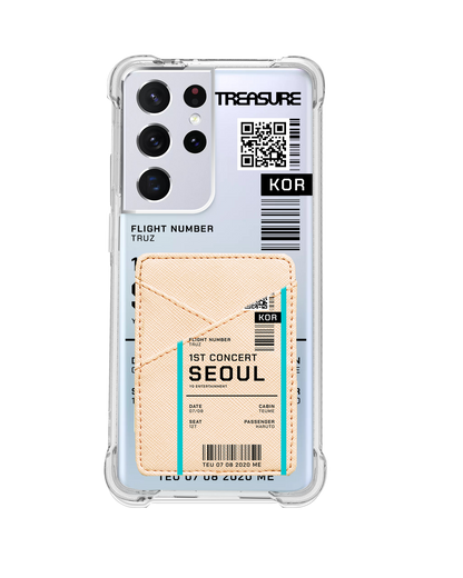 Android Phone Wallet Case - Treasure 1st Concert Ticket