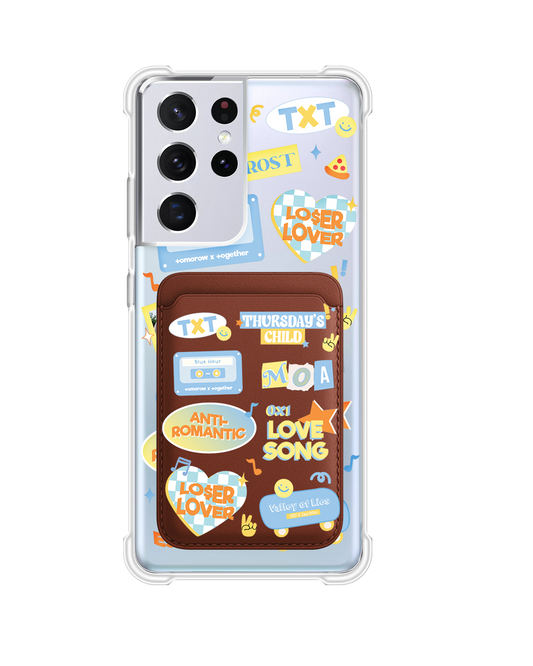 Android Magnetic Wallet Case - TXT Sticker Pack