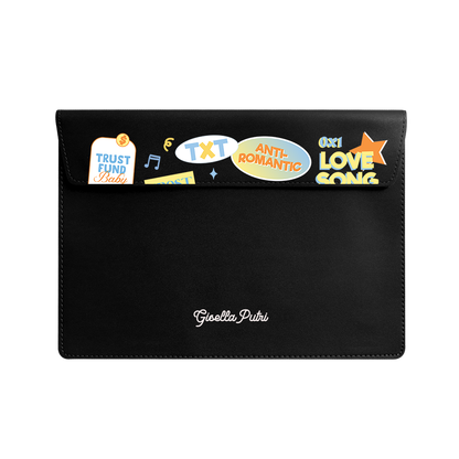 Vegan Leather Sleeve - TXT Sticker Pack