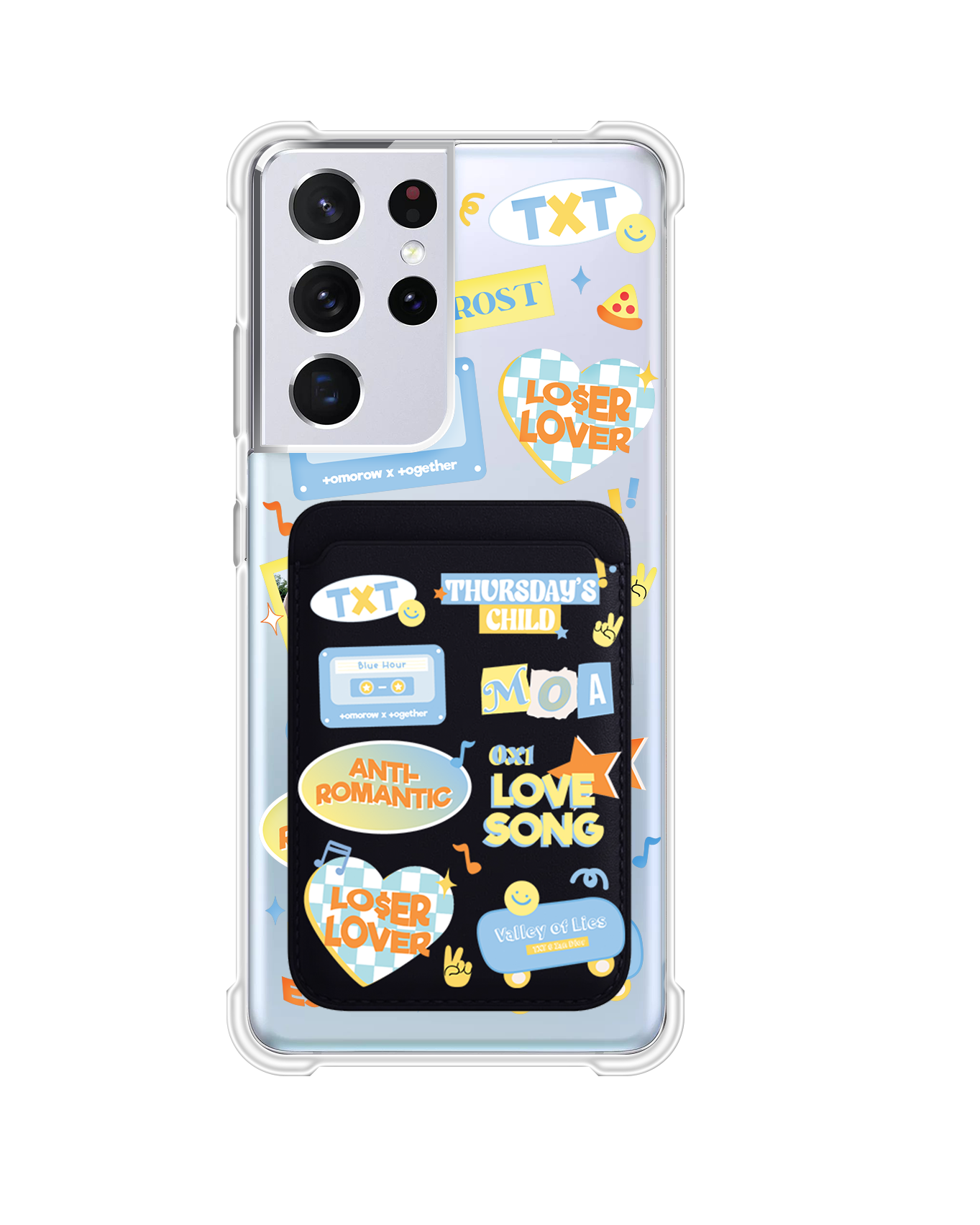 Android Magnetic Wallet Case - TXT Sticker Pack