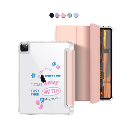 iPad Macaron Flip Cover - TXT Song Lyrics