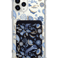iPhone Magnetic Wallet Case - Tiger & Floral