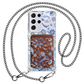 Android Magnetic Wallet Case - Tiger & Floral