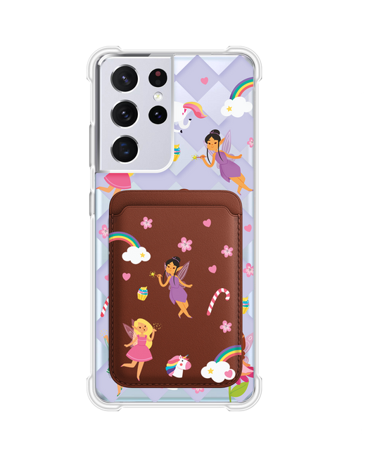 Android Magnetic Wallet Case - Tiny Fairy